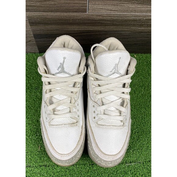 RARE?‎ Nike Air Jordan 3 III Retro 25th Anniversary Met Silver 398613-102 Sz 8 main image 8